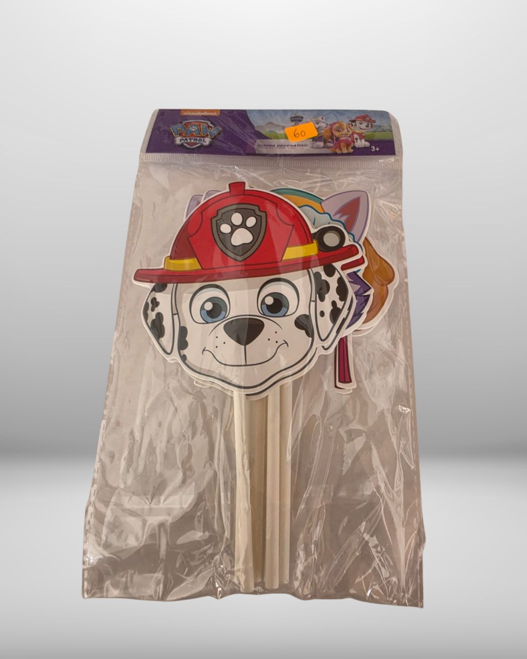 Paquete de toppers decorativos de Paw Patrol
