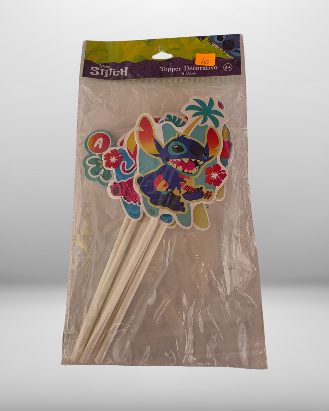 Paquete de toppers decorativos de Stitch