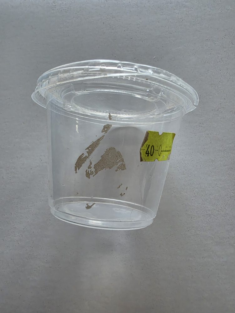 Vaso plástico transparente 5 oz con tapa
